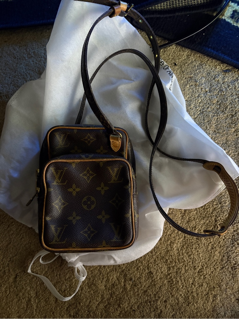 Louis Vuitton Monogram Canvas pm mini Amazon Brown